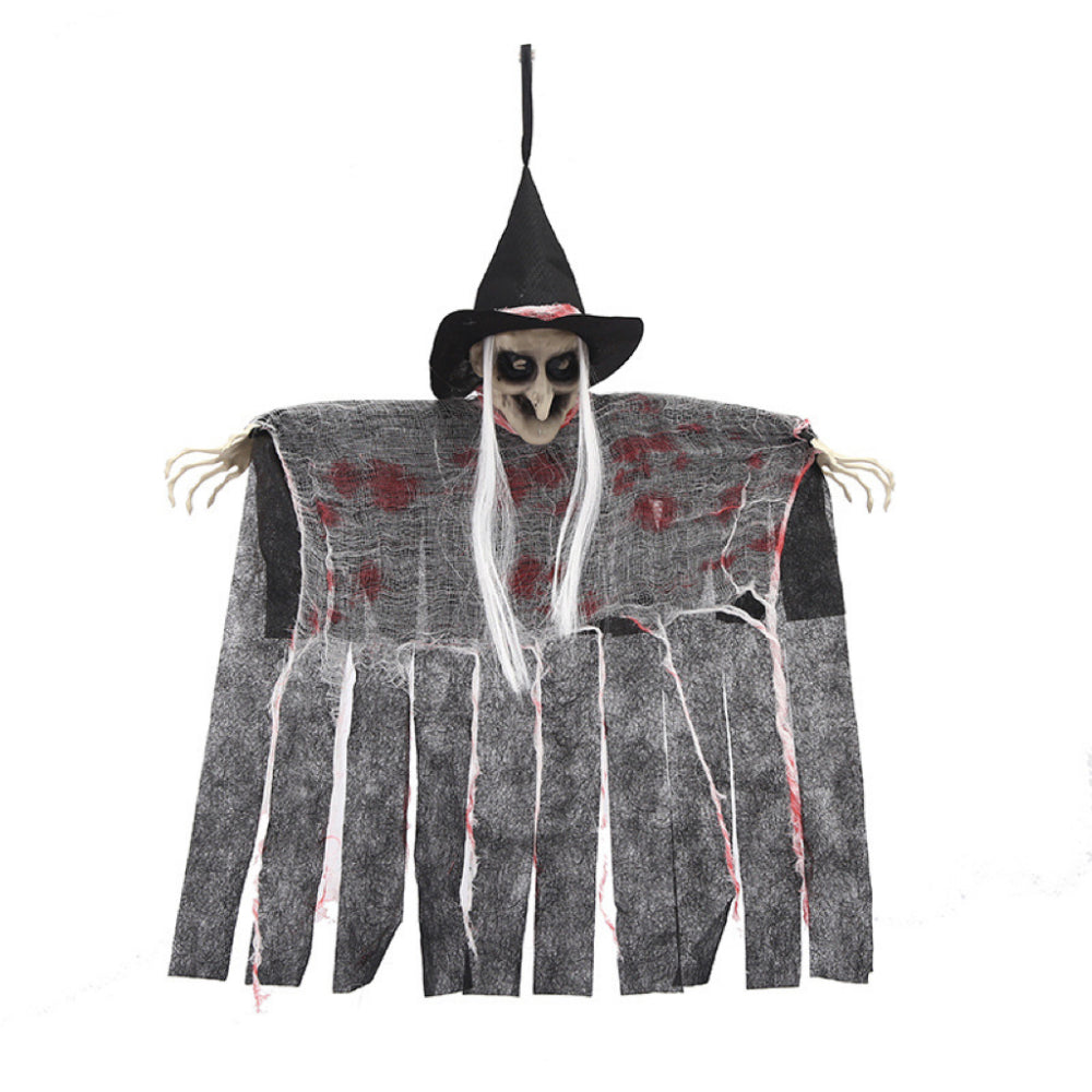 Adornos de bruja colgantes para puerta o porche de Halloween, regalo para fiesta temática de Halloween.