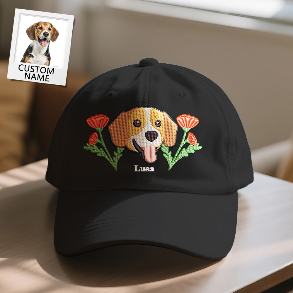Personalized Pet Name Baseball Cap – Cotton Adjustable Hat