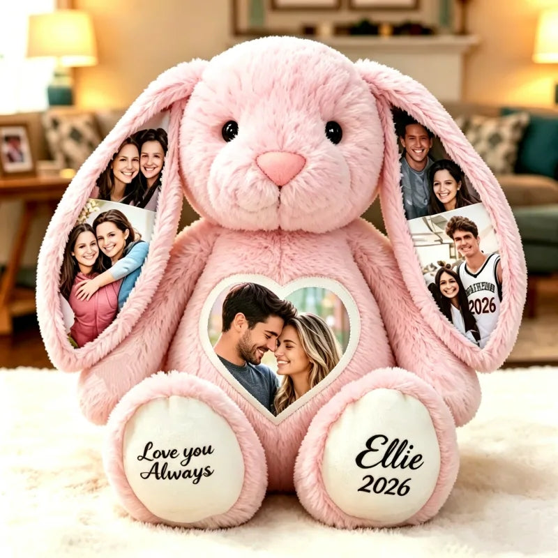 Maak een uniek cadeau met onze Custom Photo Bunny 🐰