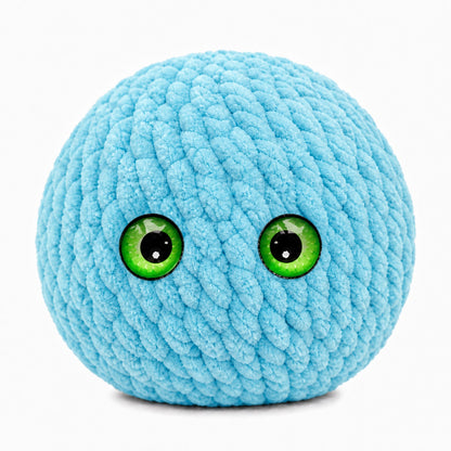 MadeMine crochet bubble squishy ball fidget toy with soft, textured surface, perfect for stress relief and sensory play.