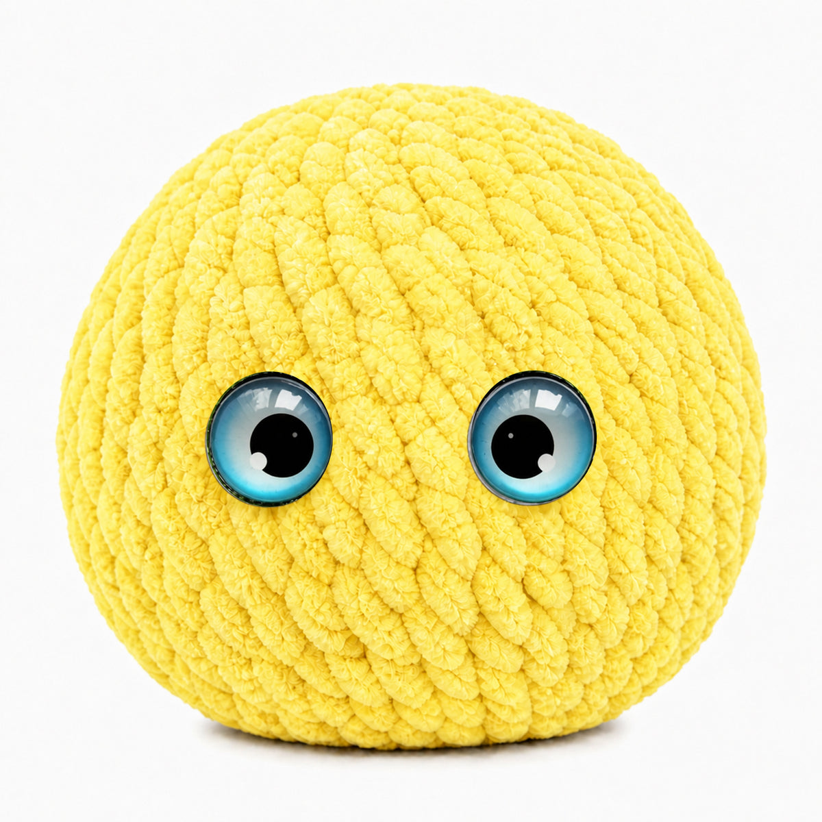 MadeMine crochet bubble squishy ball fidget toy with soft, textured surface and colorful bubble design for stress relief and sensory play.