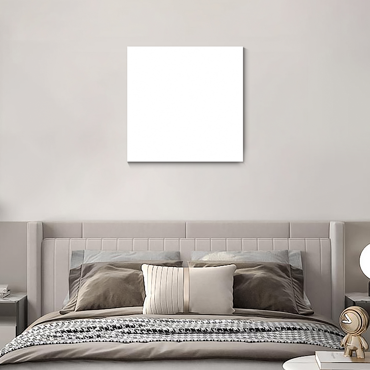 Custom Square Canvas Oil Painting Wall Art 