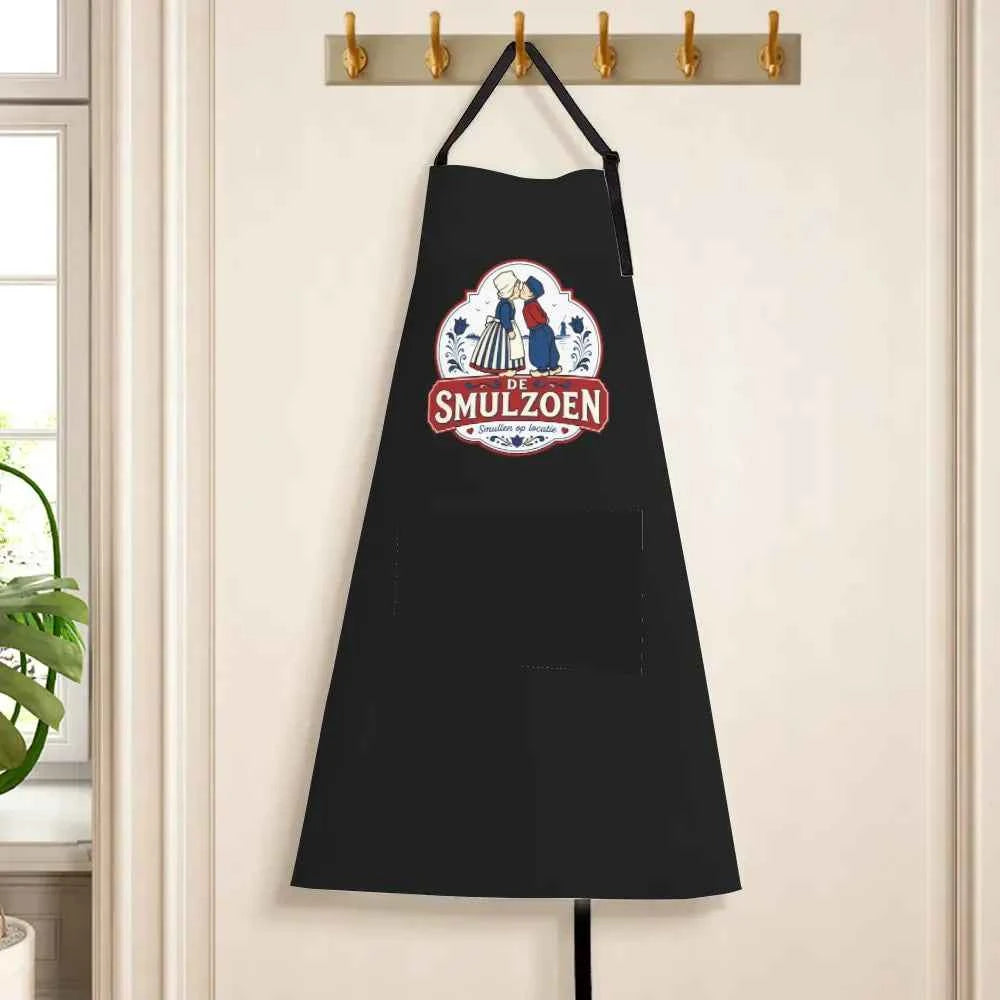 MadeMine waterproof apron with pockets, durable kitchen apron perfect for cooking or gardening, featuring multiple convenient pockets.