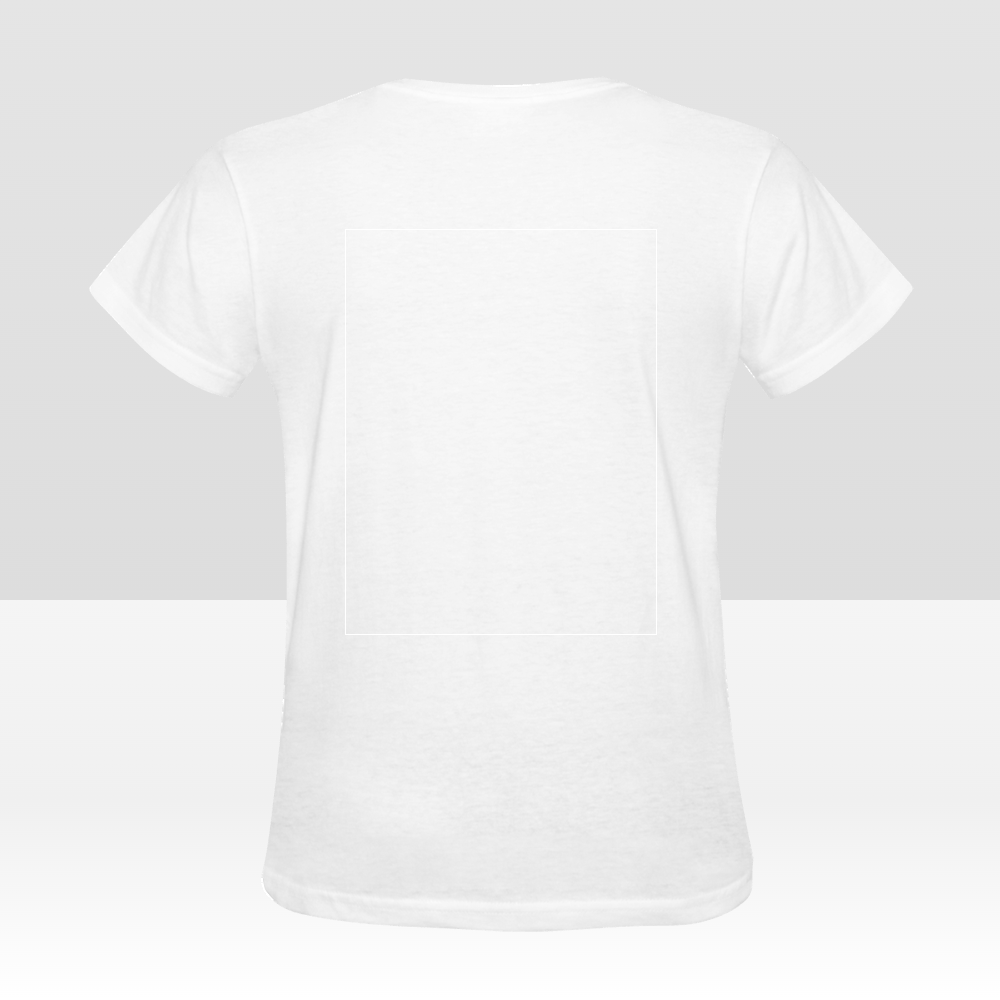 Custom One-Sided Women's T-Shirt – Personalized Front Design Tee for Daily Wear or Promotion