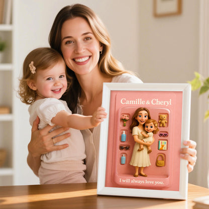Custom Cartoon Figure Portrait – Printed Frame