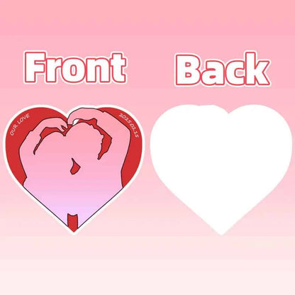 Custom Couple Photo Heart-shaped Pillow Personalized Pillow for Valentine’s Day Gifts