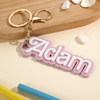 Personalized Backpack Name Tag – Custom Bag Charm Back to School Gift for Kids