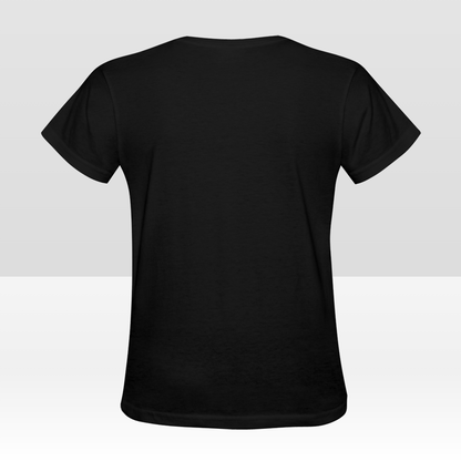 Custom Double-Sided Women's T-Shirt – Personalized Design Tee with Front and Back Printing