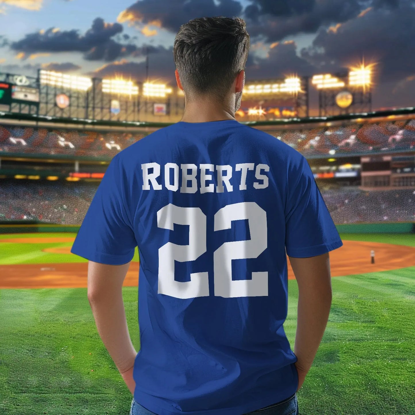 Personalized Football Sports T-Shirt – Custom Name & Number Back to School