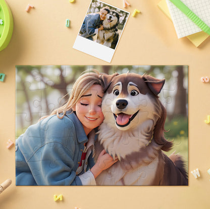Personalized Photo 500-Piece Horizontal Puzzle – Custom Jigsaw Gift