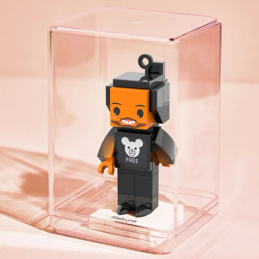 Custom Full-Body Mini Brick Figures – 1 Person – Gift for Boyfriend