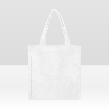 Custom Canvas Tote Bag – Personalized Reusable Shopping Bag with Front Design