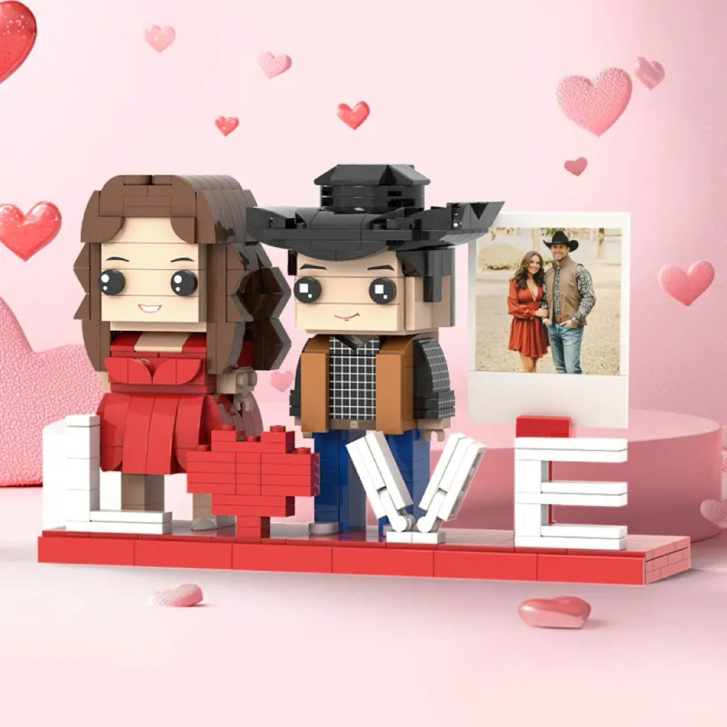 Full Body Custom 2 people Brick Figure