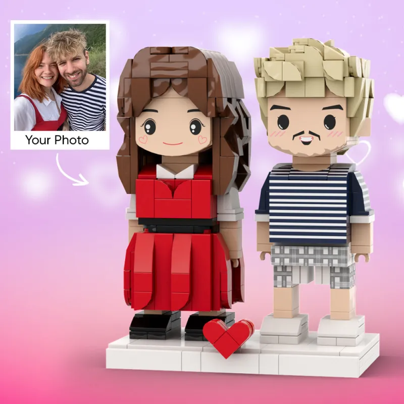 Cute custom Duddu brick figure