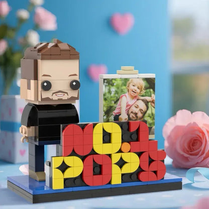 Father's Day LEGO gift – custom figure for dad- No.1
