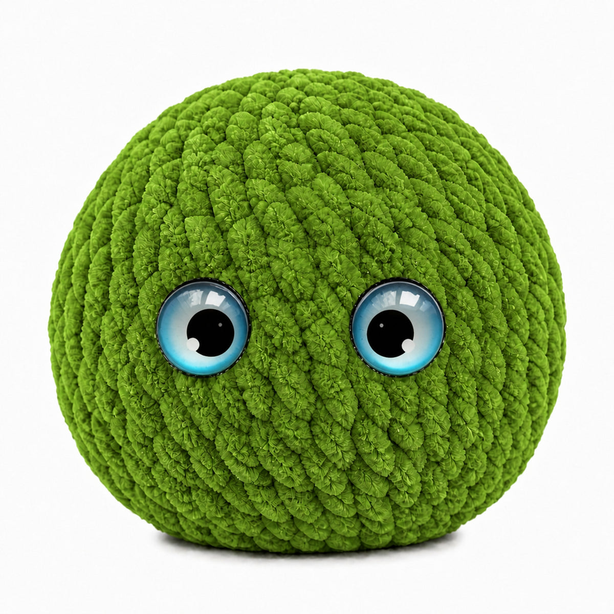 MadeMine crochet bubble squishy ball fidget toy with soft, textured surface for sensory play and stress relief.