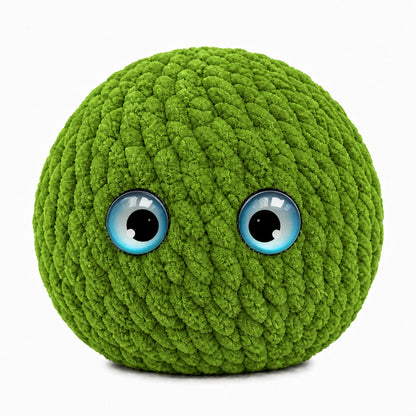 MadeMine crochet bubble squishy ball fidget toy with soft, textured surface for sensory play and stress relief.