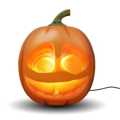 Talking And Singing Pumpkin Lantern Halloween Decoration Props Gift Projector Night Light