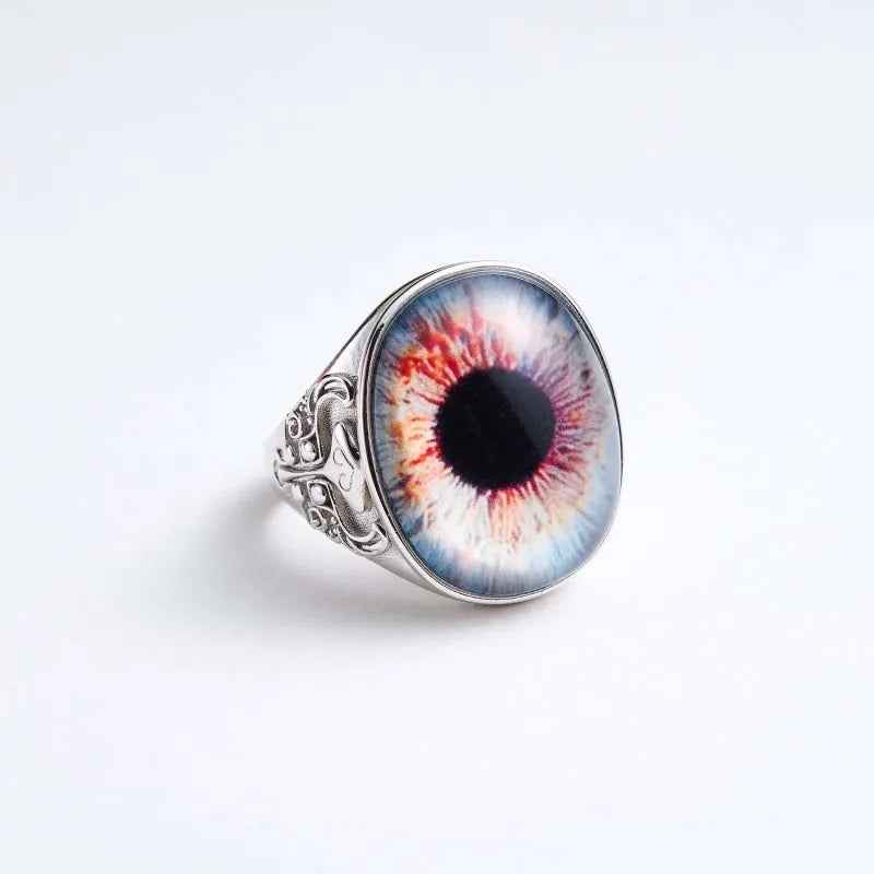 Adjustable Eyeball Ring – Spooky Halloween Gift for Him