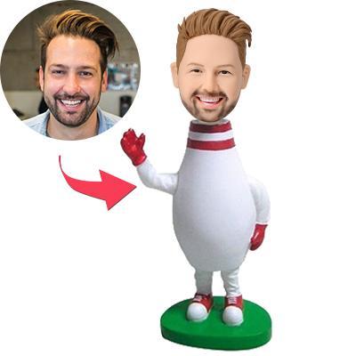 Cosplay Bowling Pin Custom Bobblehead