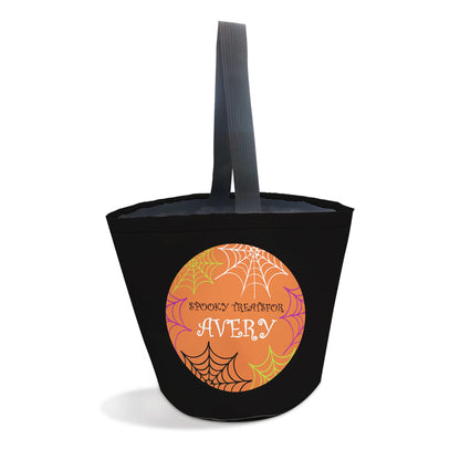 Bolsas de regalos reutilizables personalizadas para Halloween, ideales para "truco o trato", para fiestas infantiles de Halloween.