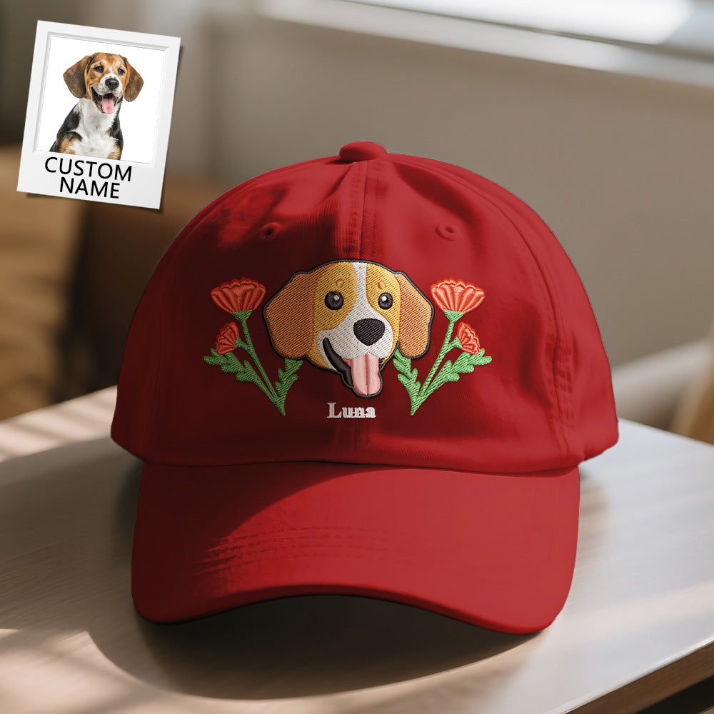 Personalized Pet Name Baseball Cap – Cotton Adjustable Hat