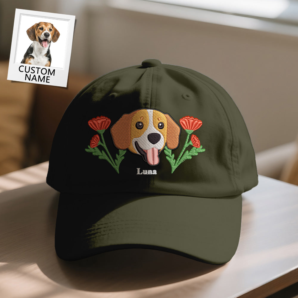 Personalized Pet Name Baseball Cap – Cotton Adjustable Hat