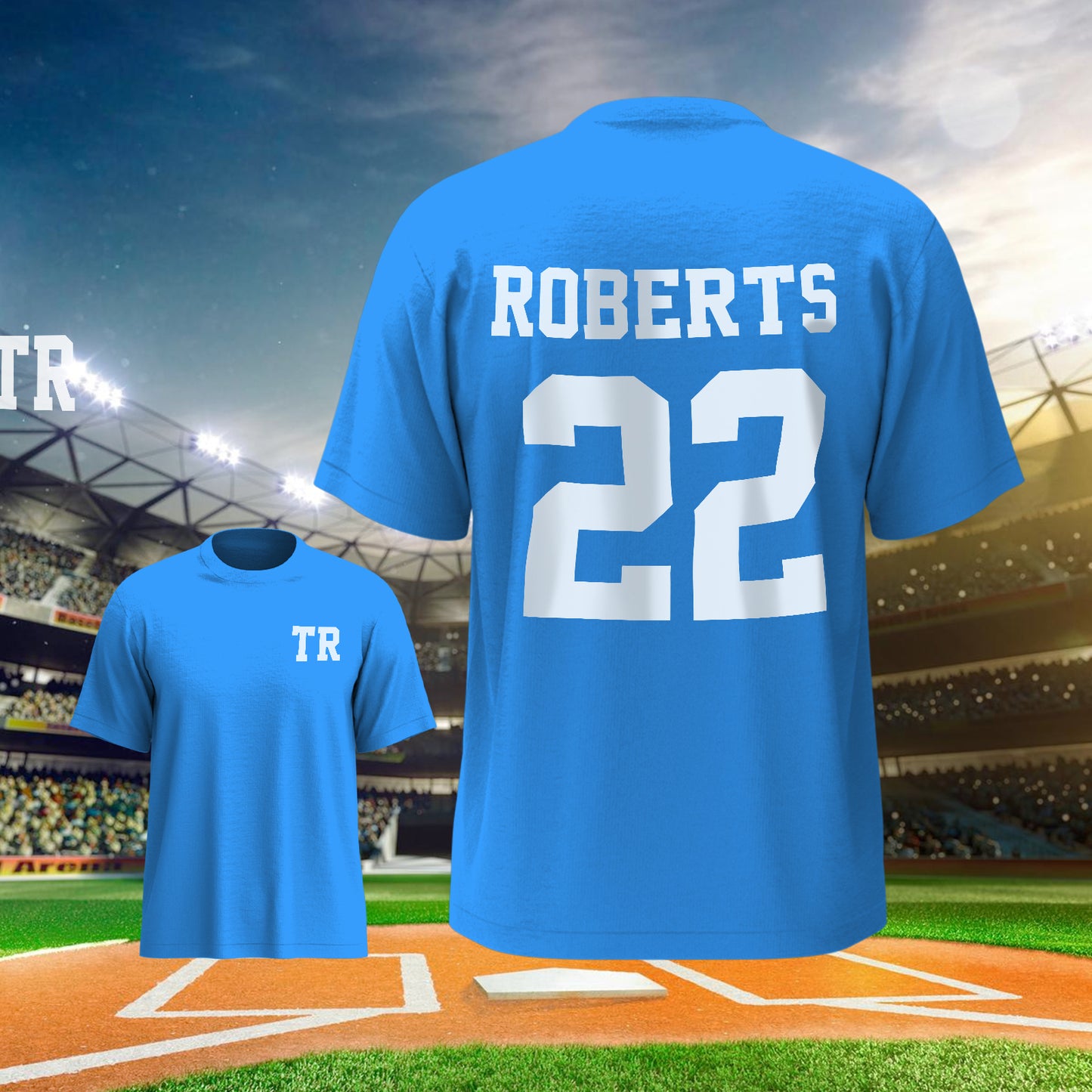 Personalized Football Sports T-Shirt – Custom Name & Number Back to School