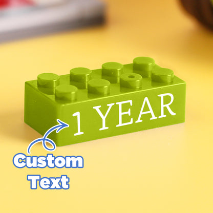 Building Block Gifts Custom Text Induction Gift Company Age Building Blocks Multi-Color Different Size Building Block Gifts