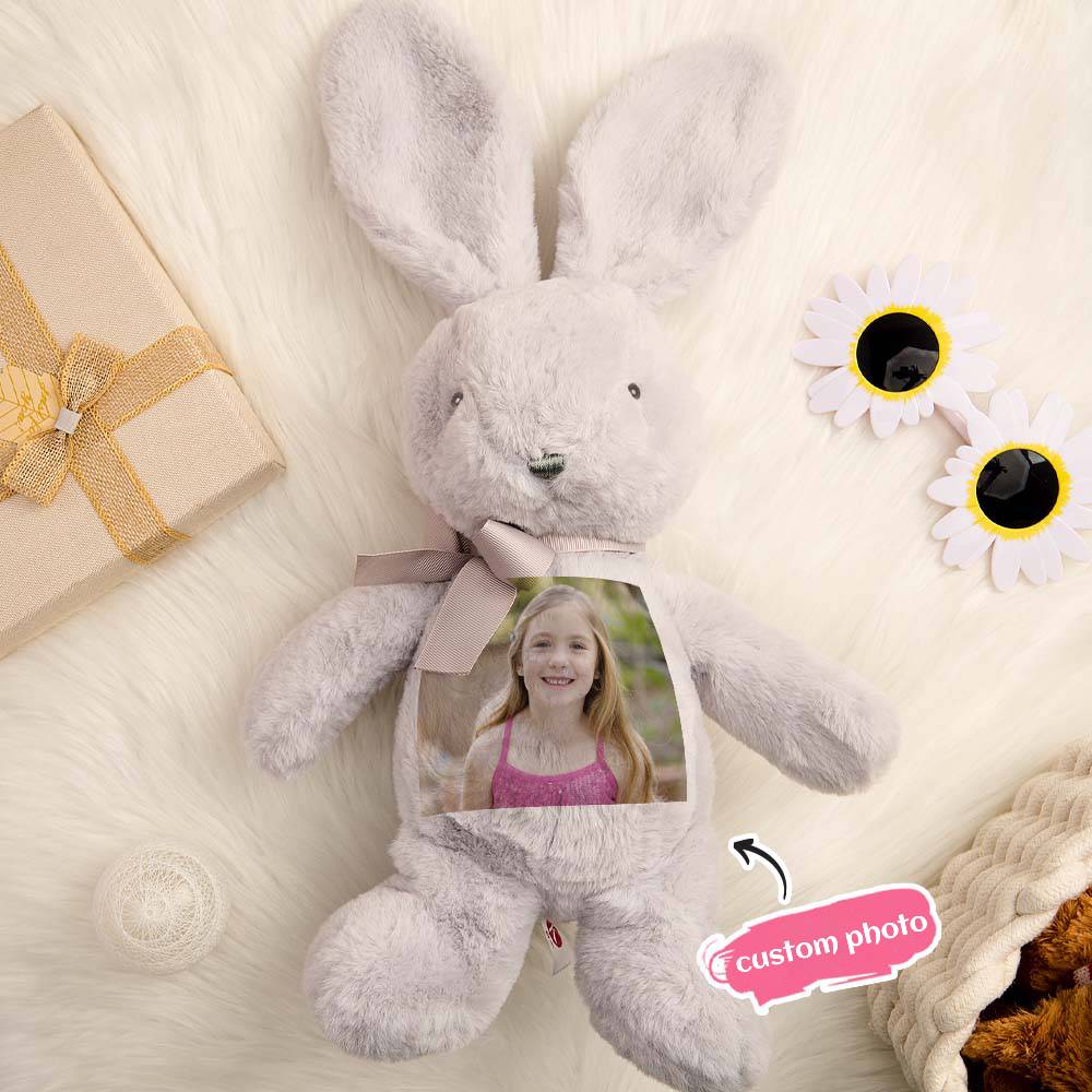 Personalized Bunny Rabbit Plush — Custom Name Gift for Baby & Kids