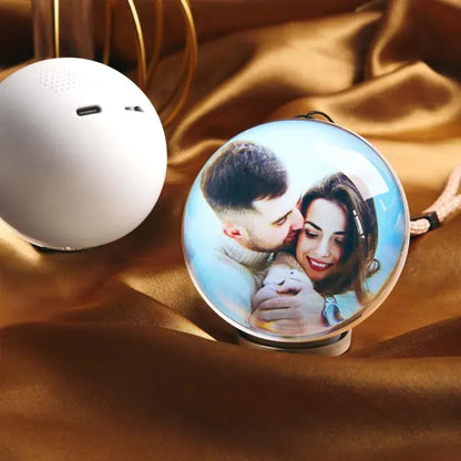 Custom Video Globe with Photo & Video – WiFi Memory Gift