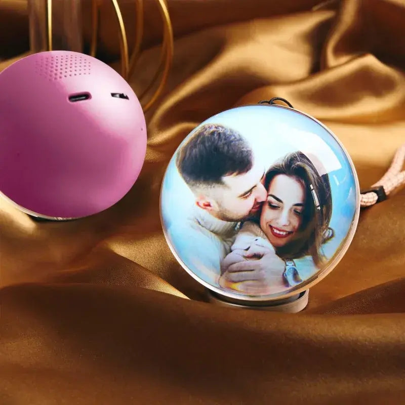 Custom Video Globe with Photo & Video – WiFi Memory Gift