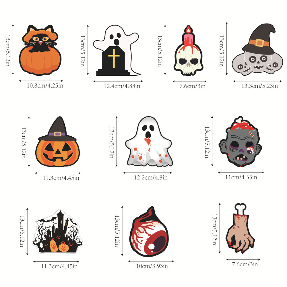 Pancartas de decoración para fiestas de Halloween, artículos para fiestas, regalos para fiestas de Halloween.