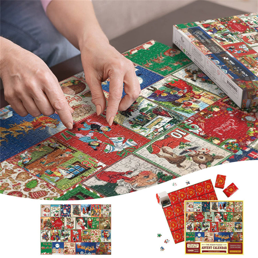 Advent Calendar Christmas Jigsaw Puzzle  