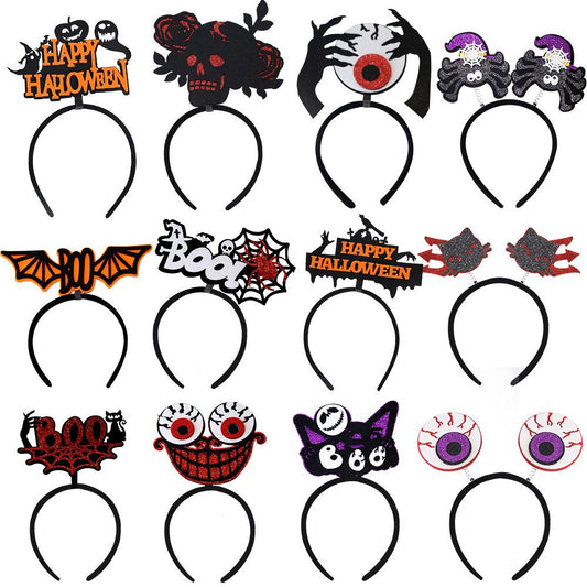6 Pcs Halloween Headbands