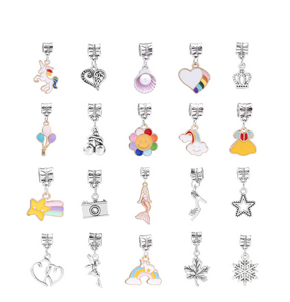 DIY Bracelet Making Kit with Beads Colorful Bracelets 3