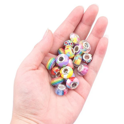 DIY Bracelet Making Kit with Beads Colorful Bracelets 5