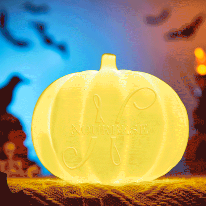 Personalized Halloween Pumpkin Light Custom Name Light Custom Light Up Jack-o-lantern Halloween Gift