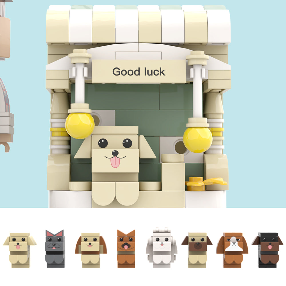 Custom Brick Figure Pen Holder – Personalized Photo & Name Desk Organizer