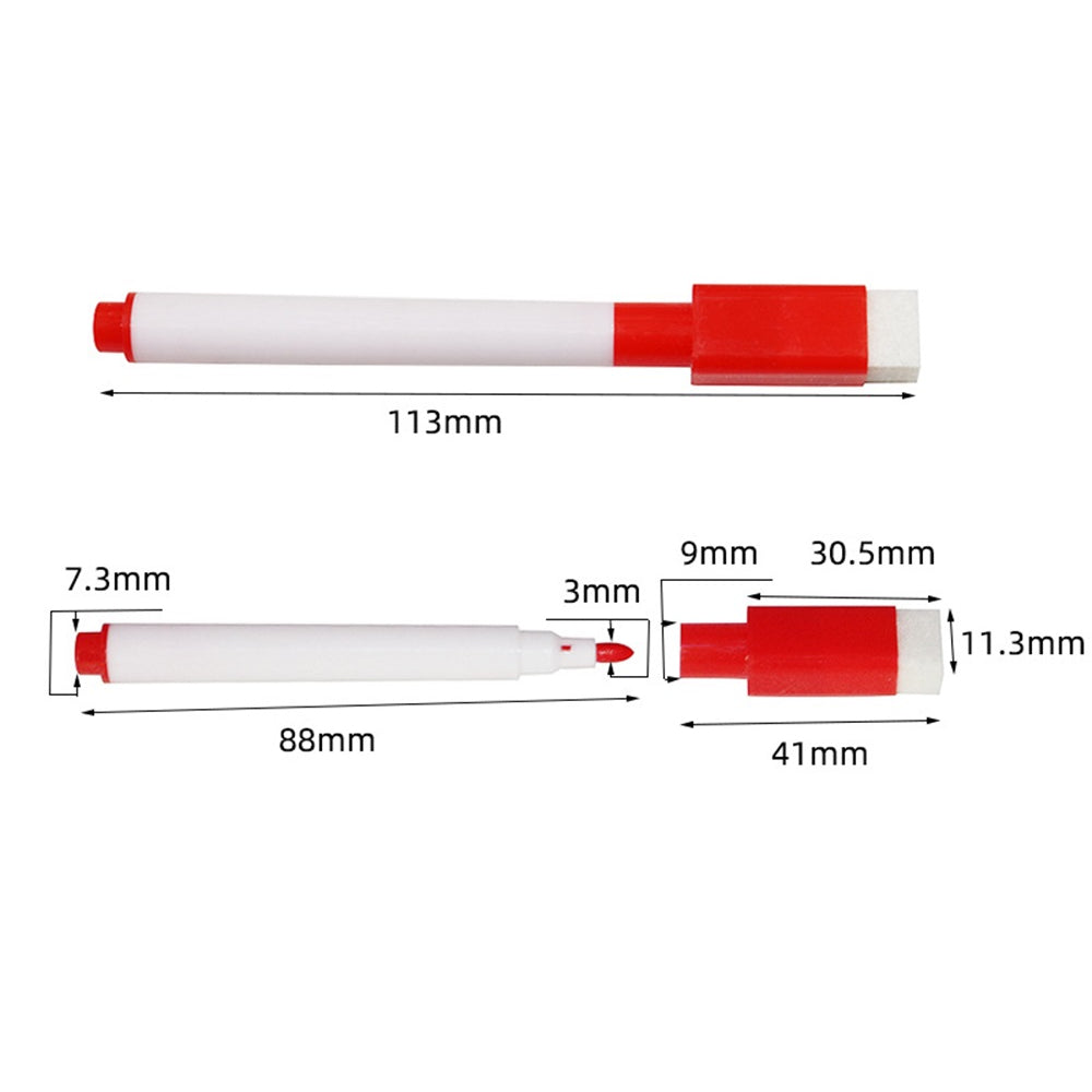 8-Color Erasable Whiteboard Marker Set – School & Office Stationery