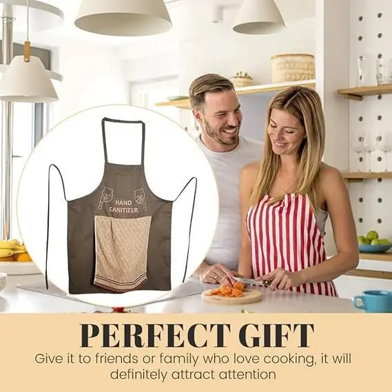 Personalized Funny Prank Apron for Men, Custom Name Novelty BBQ Apron, Hilarious Gift for Dad, Husband & Grill Lovers