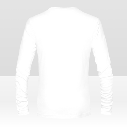 Custom Double-Sided Men's Long Sleeve T-Shirt Personalized All-Over Print Tee with Your Design