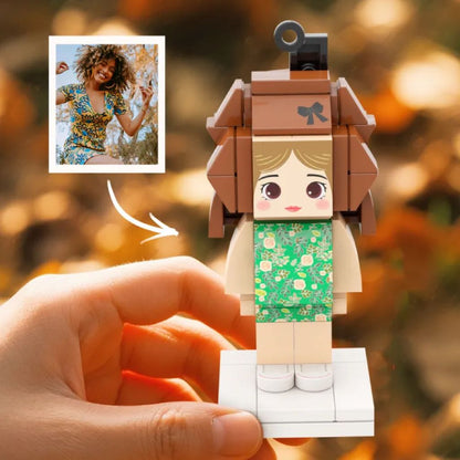 Customizable 1 Person Custom Mini Brick Figures Small Particle Block 