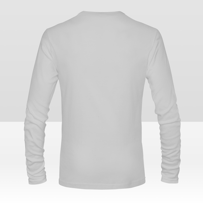 Custom Double-Sided Men's Long Sleeve T-Shirt Personalized All-Over Print Tee with Your Design