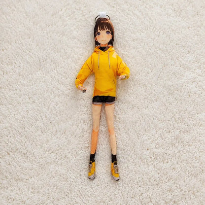 Full body MadeMine Mini Me doll, personalized poseable photo doll with custom features, perfect as a unique gift.