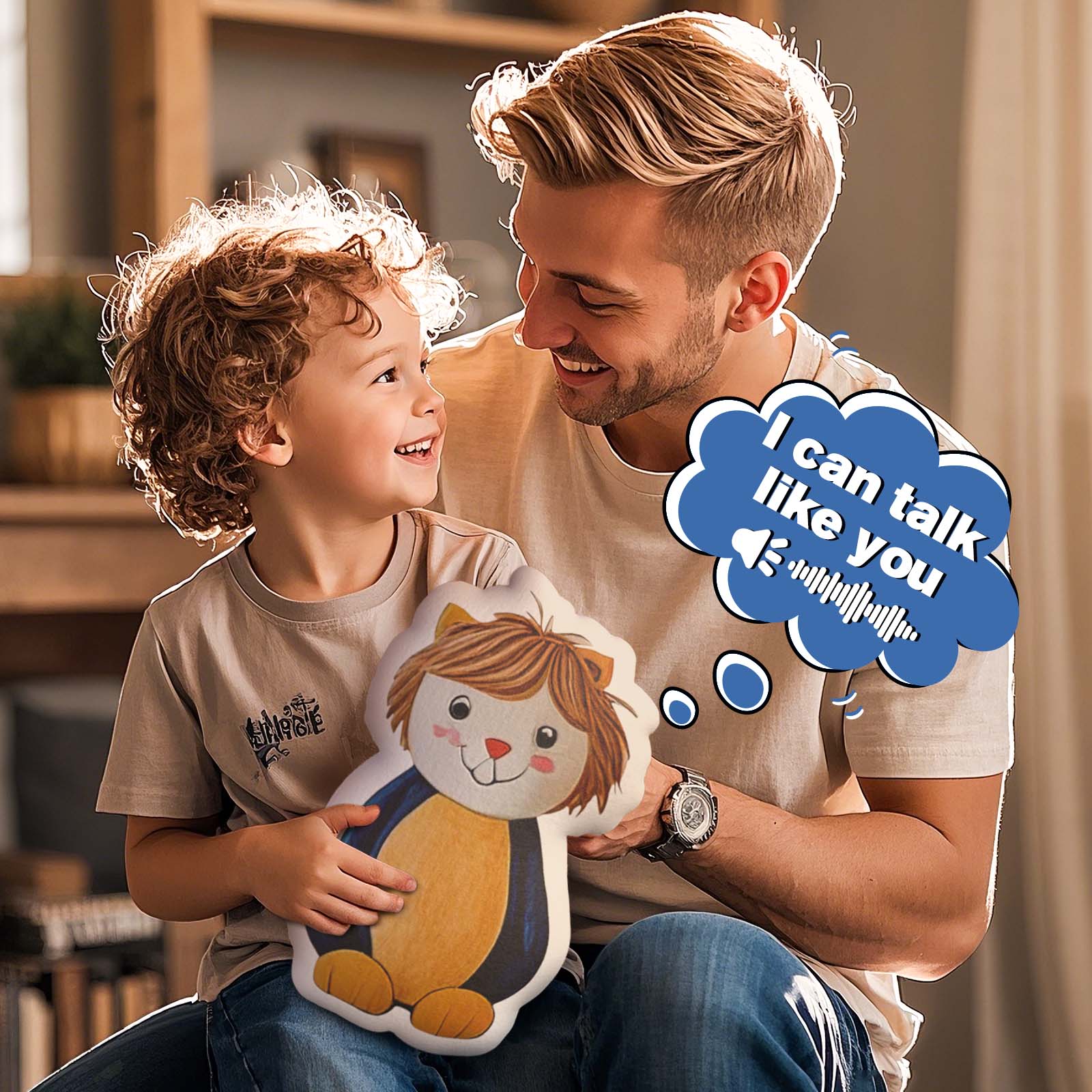 Custom Kids’ Drawing Sound Plush – Personalized Hand-Drawn Recording Shaped Doll 5