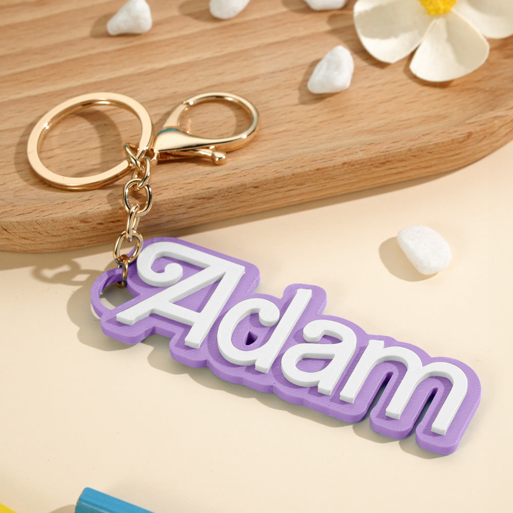Personalized Backpack Name Tag – Custom Bag Charm Back to School Gift for Kids