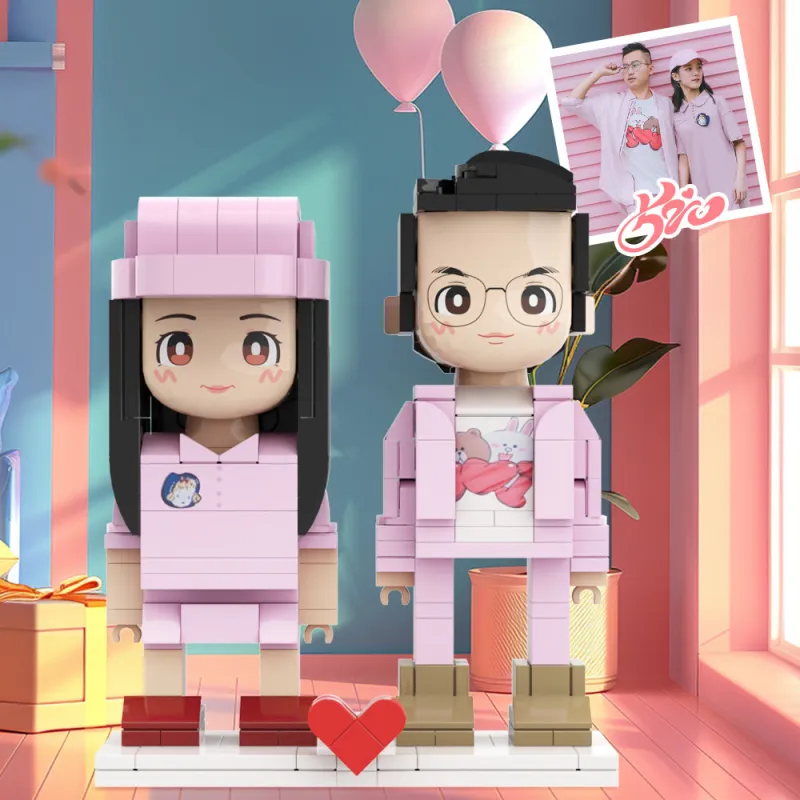 Duddu stijl figuurtje gepersonaliseerd