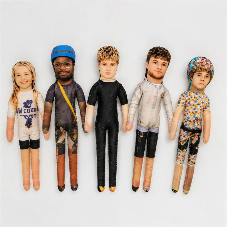 MadeMine full body custom mini me doll, poseable personalized photo doll, perfect gift for fans and collectors.
